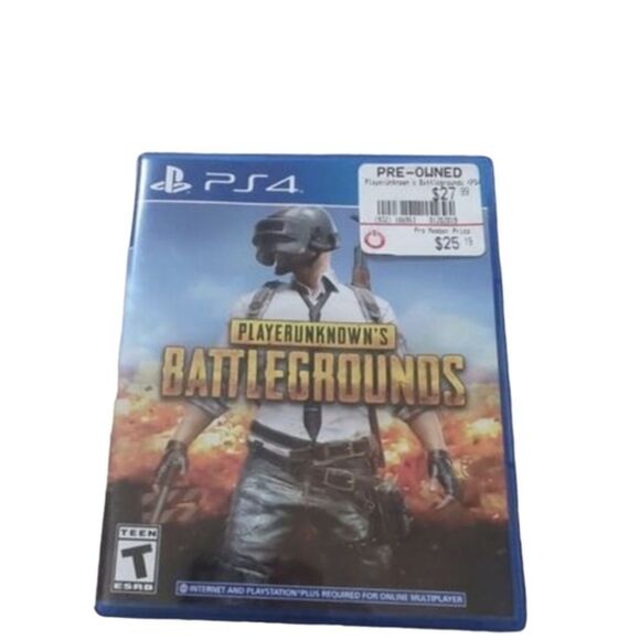 PLAYERUNKNOWN'S BATTLEGROUNDS - Sony PlayStation 4 Clean‎ Disk - Picture 1 of 4